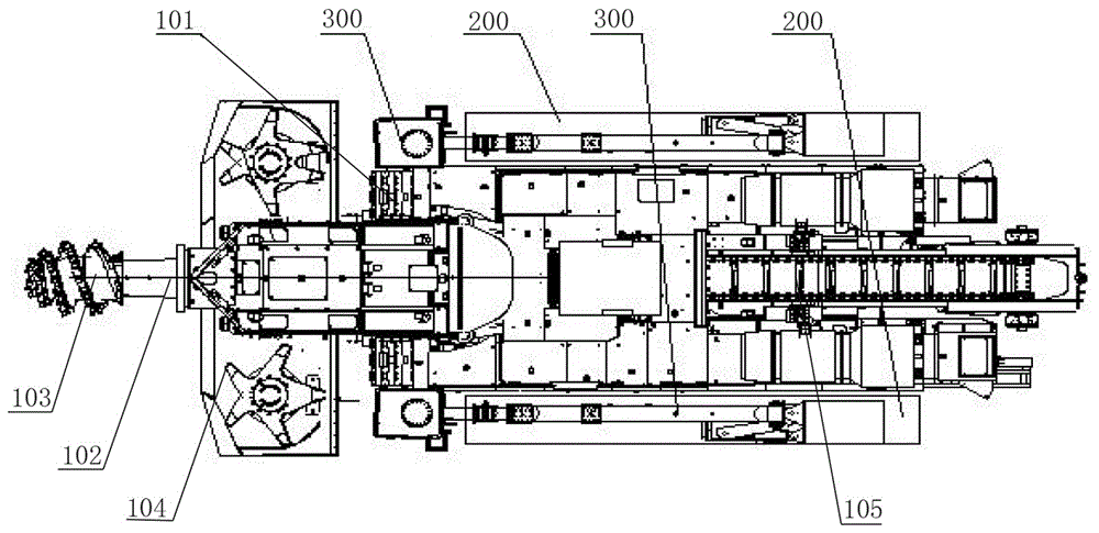 三一重工200掘进机图纸图片