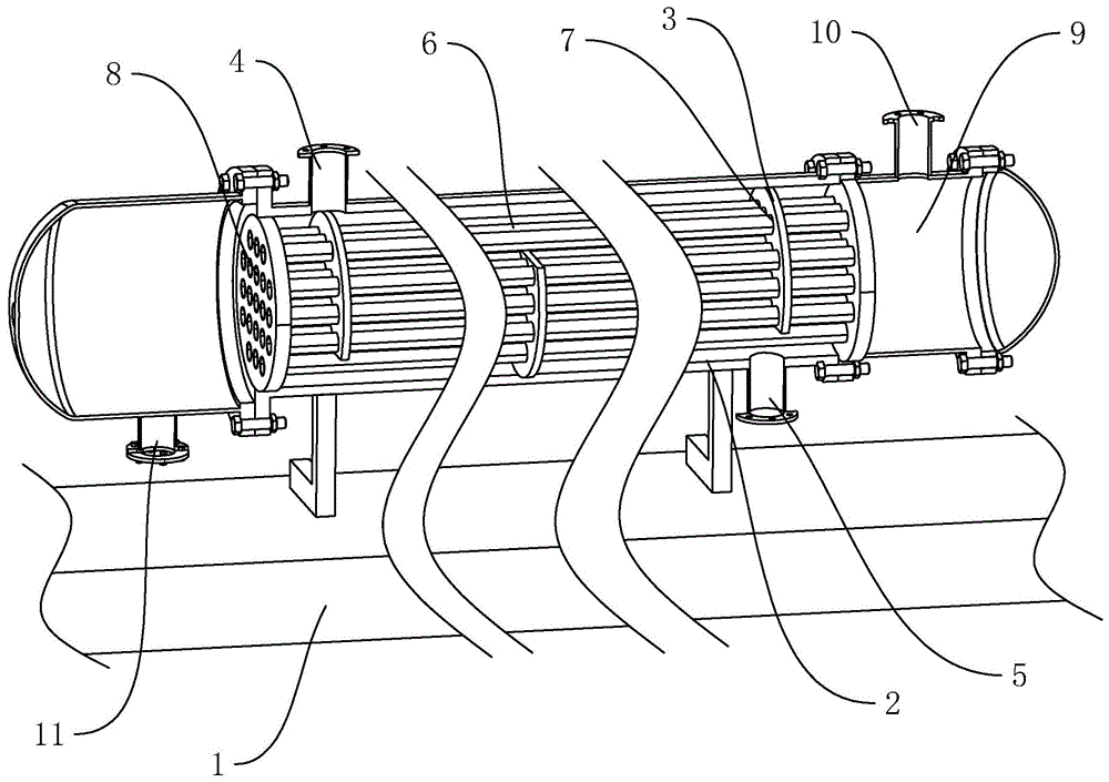 列管式换热器结构简图图片