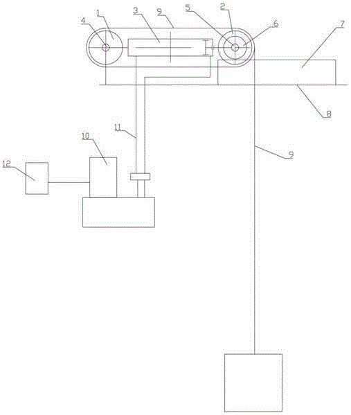 一种液压钢丝绳升降机的制作方法