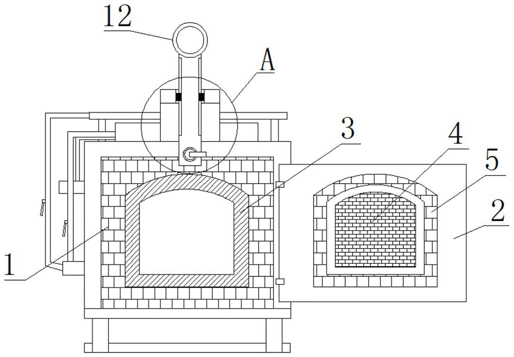 梭式窑结构图图片