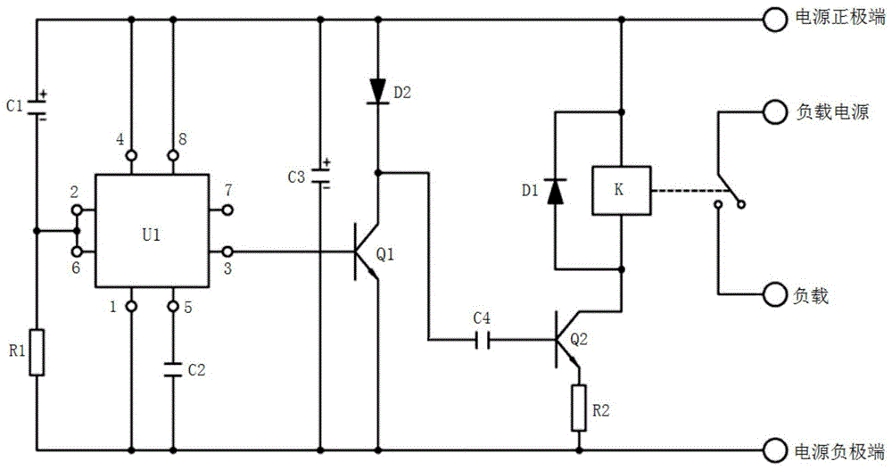 具有延時功能的功率繼電器的製作方法