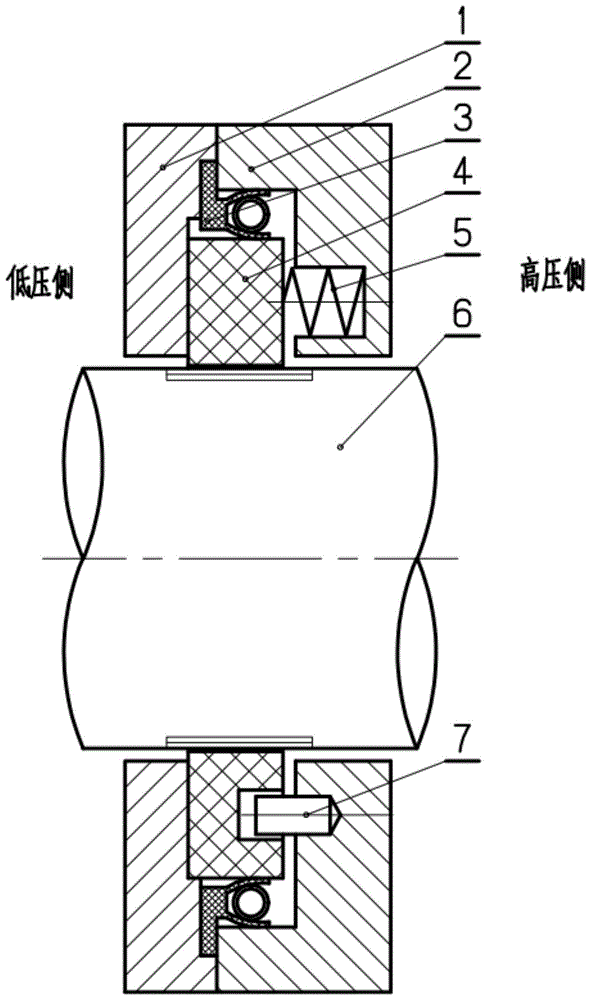 一种近完全同心非接触式碳环密封结构的制作方法