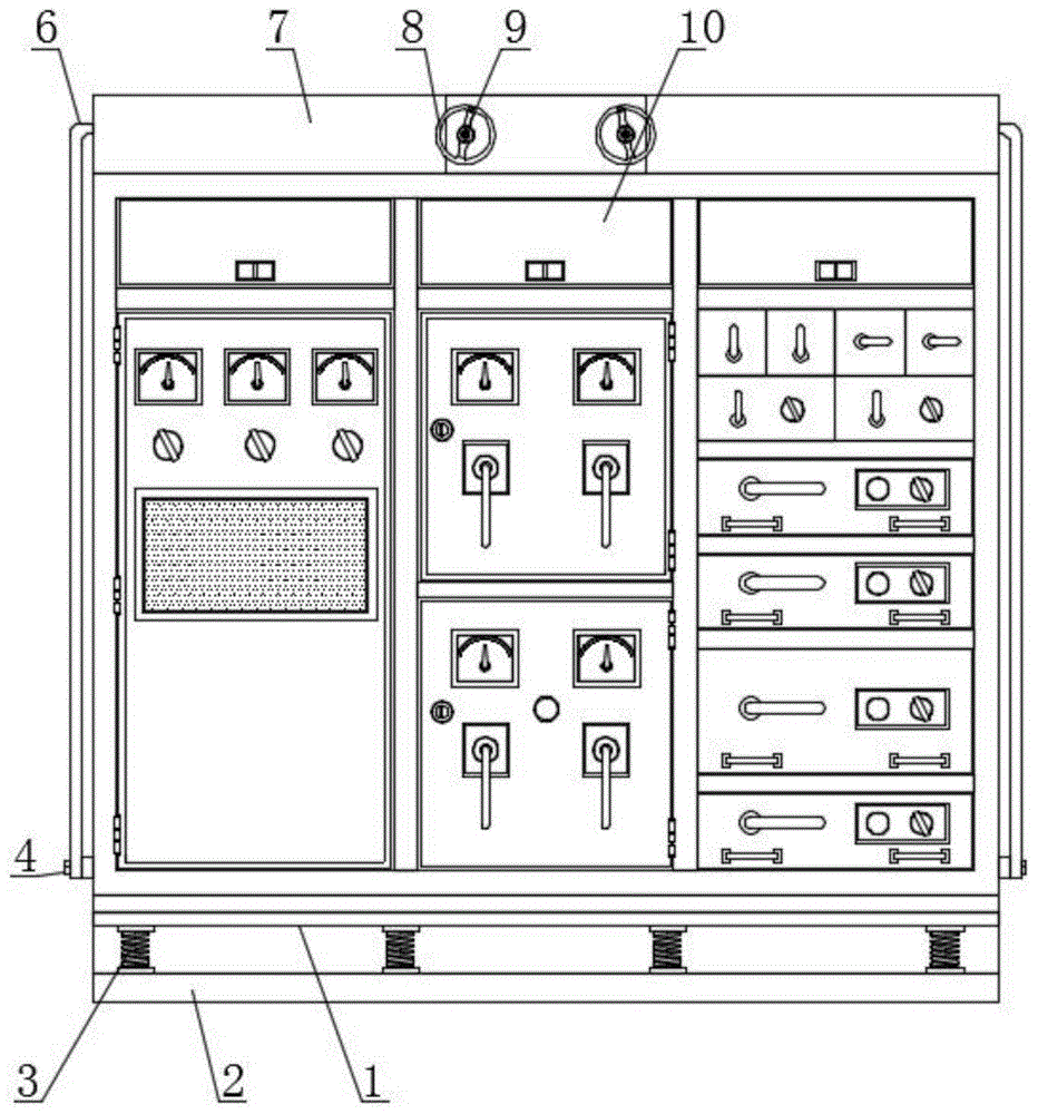 抽屉式低压开关柜结构图片