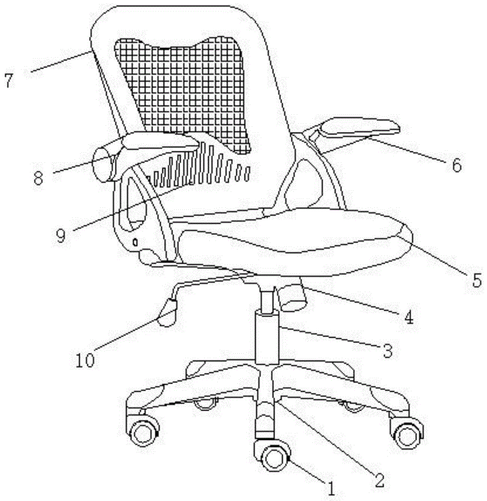 椅子力学结构图片