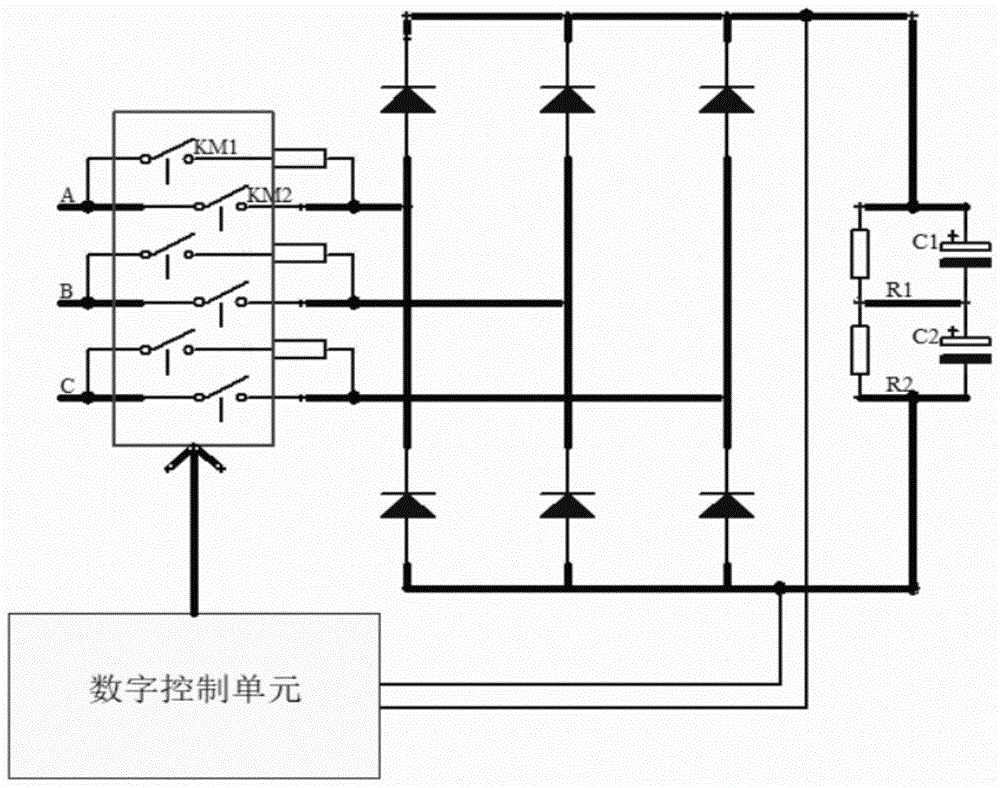 一種電壓源型逆變器的軟啟動電路及軟啟動方法與流程