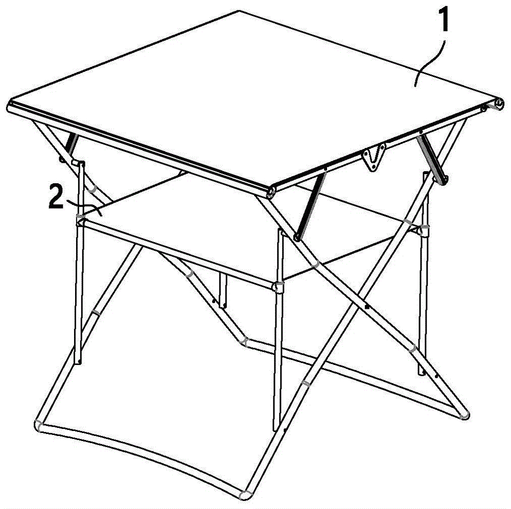 折叠桌子制作方法图片