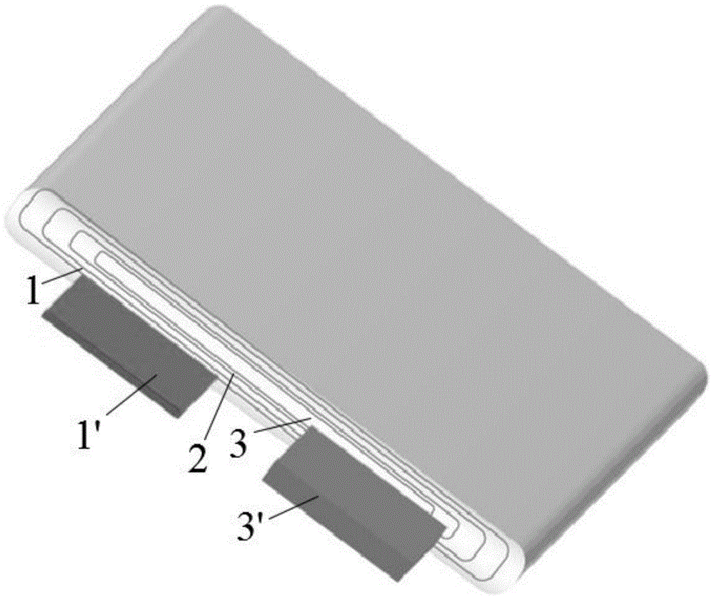 本实用新型属于电池技术领域,具体涉及一种新型电芯结构.