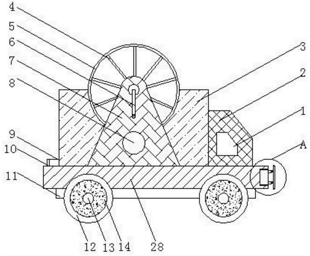 一種電動玩具水車的製作方法