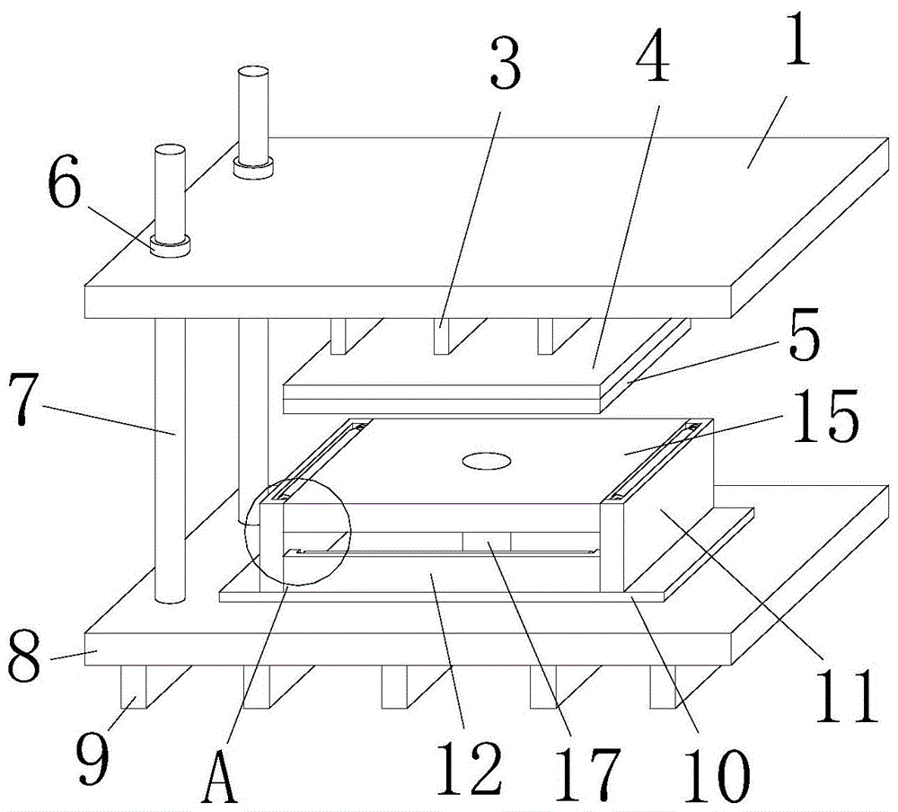 一种u形折弯冲压模具的制作方法