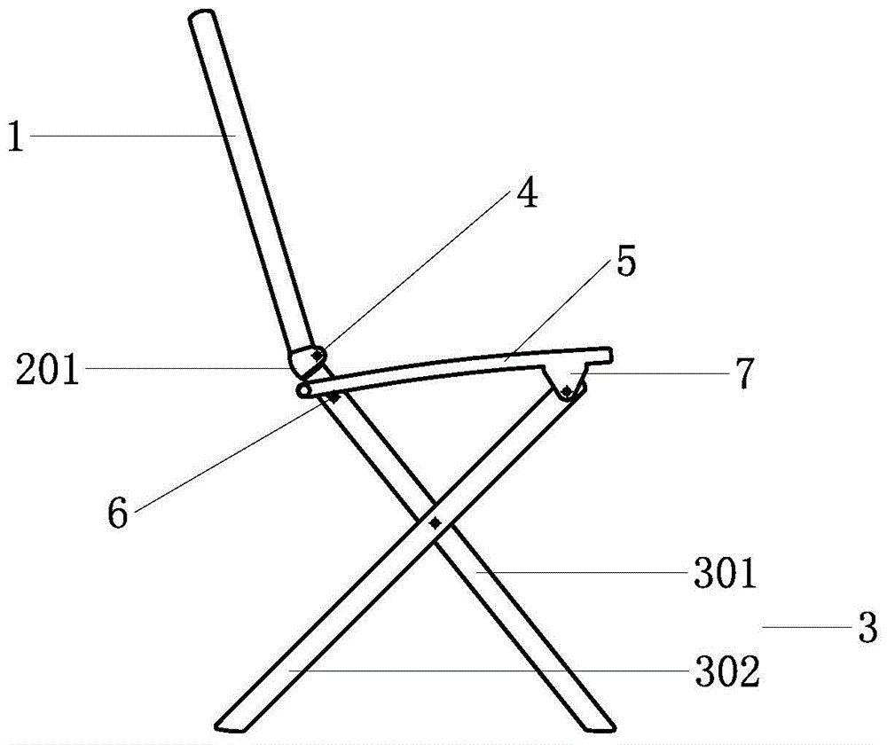 一种折叠椅的制作方法