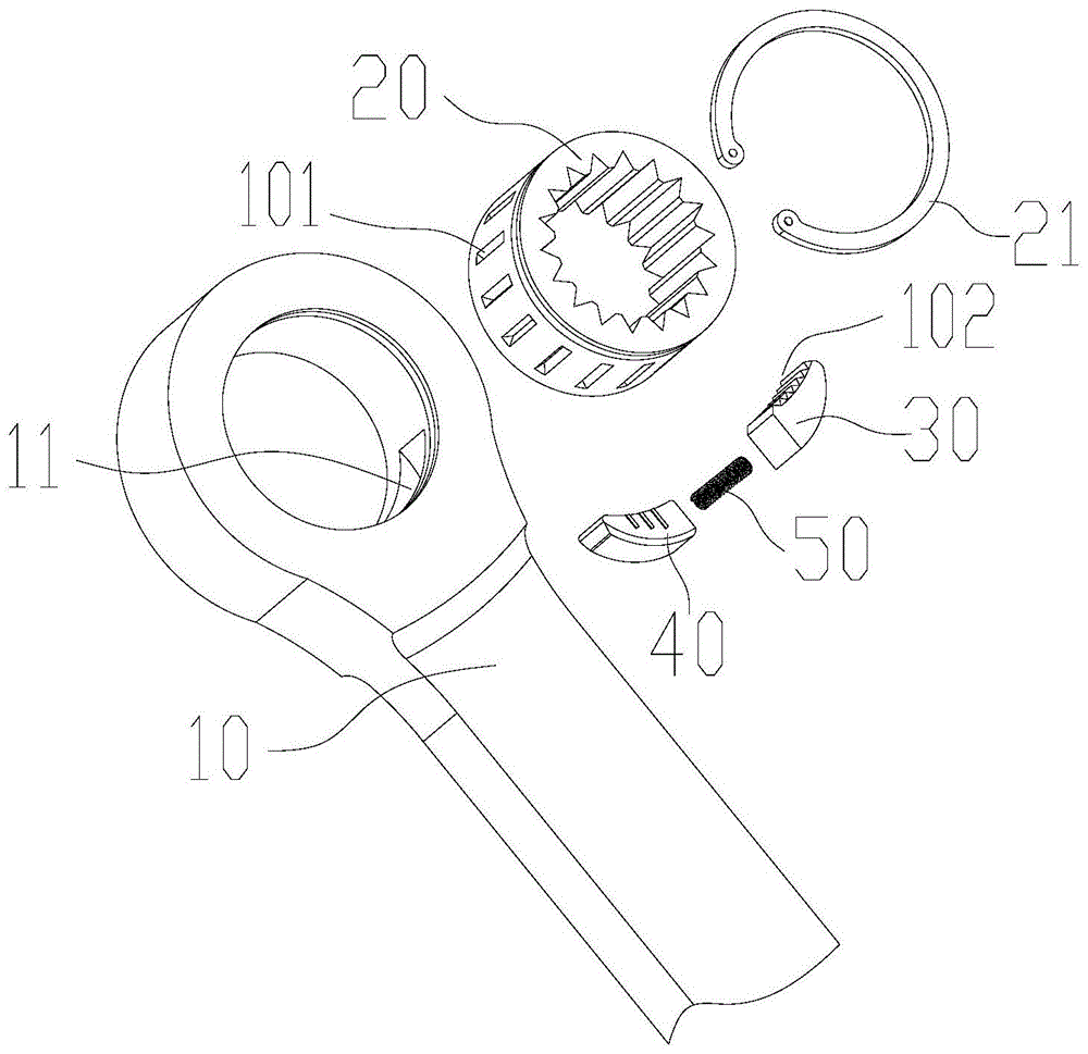 棘轮扳手的制作方法