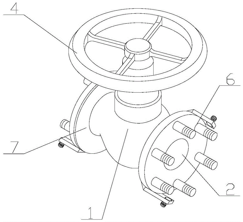 阀门手轮结构图图片