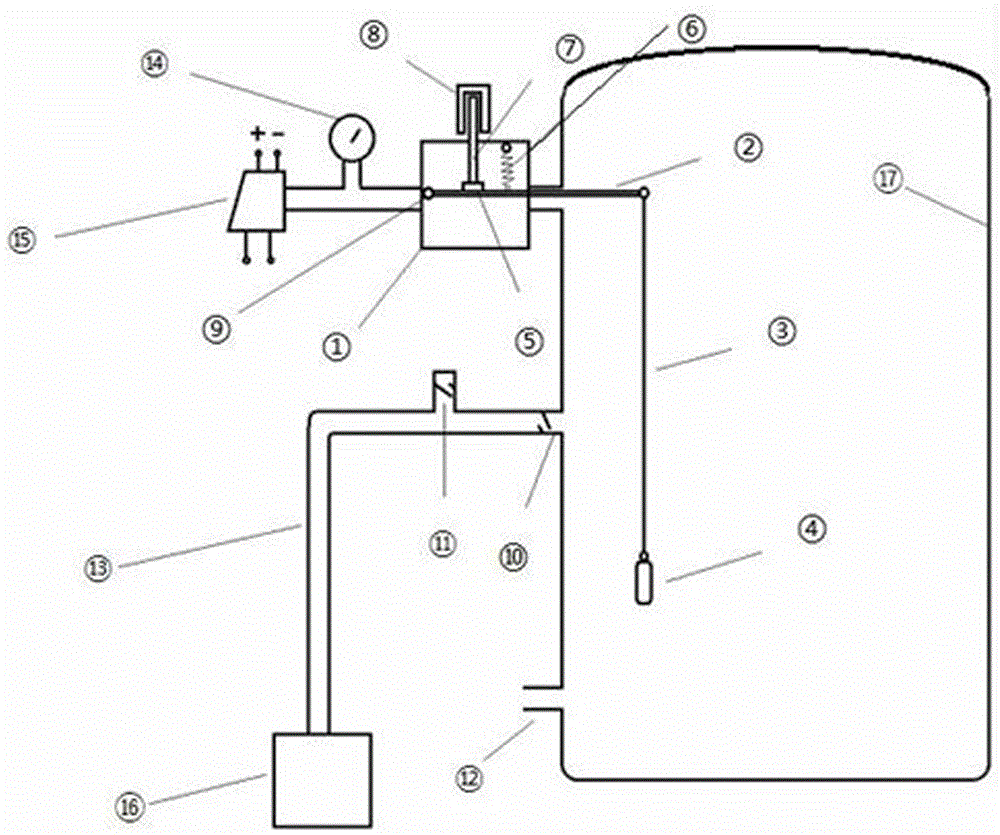 水管自动排气阀原理图图片