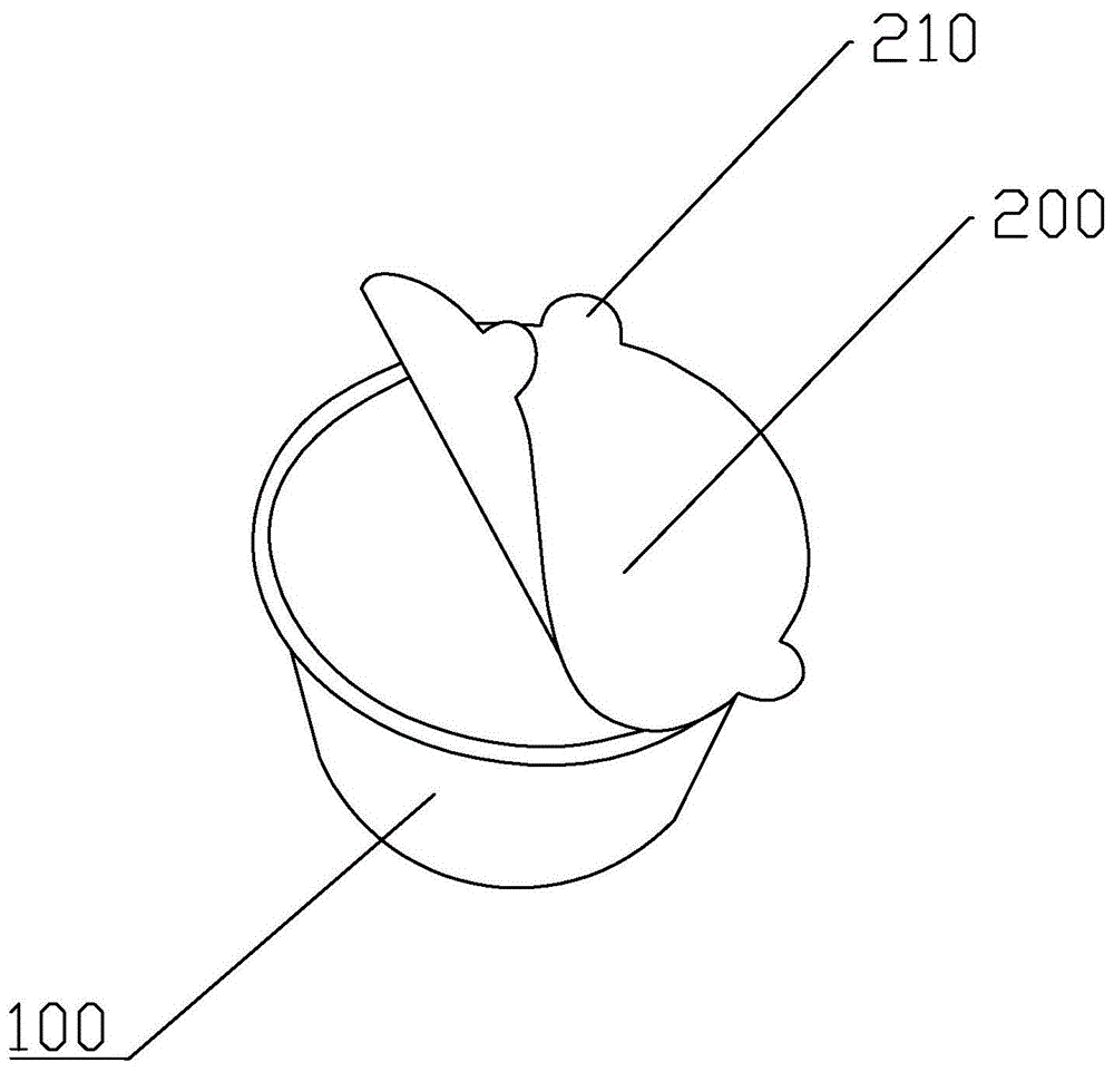 方便面桶简笔画图片