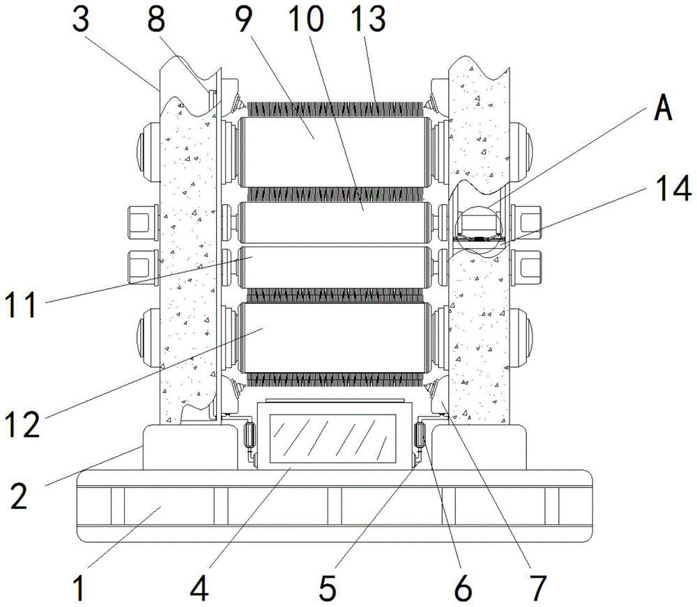 四辊轧机结构图图片
