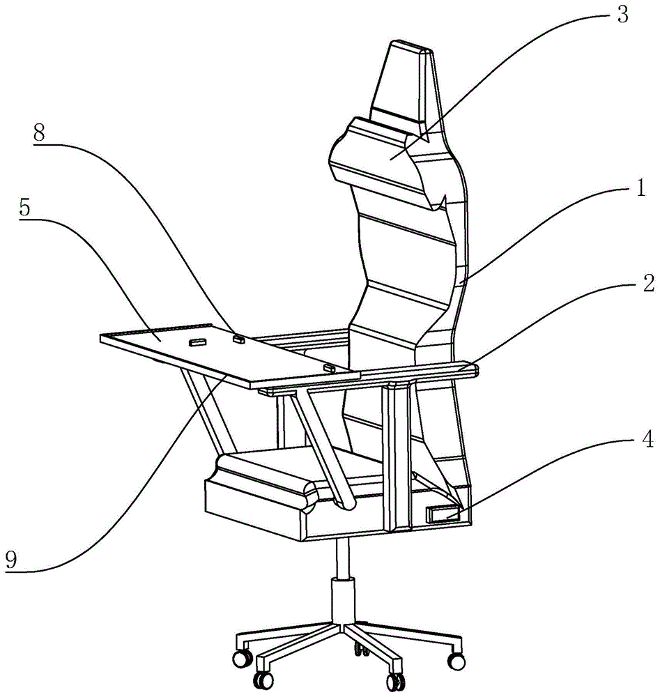 背景技术:电竞椅,为电子竞技座椅的简称,电竞椅在设计时符合人体工程