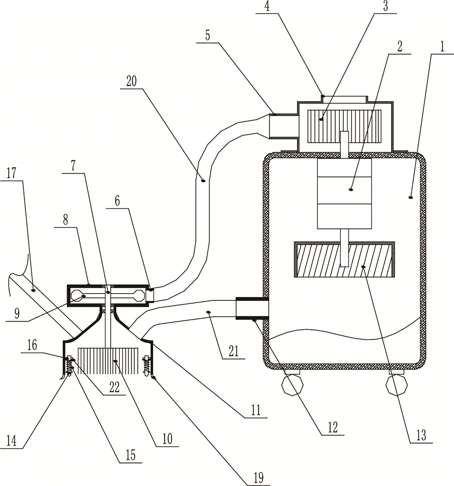 真空吸尘器的制作方法