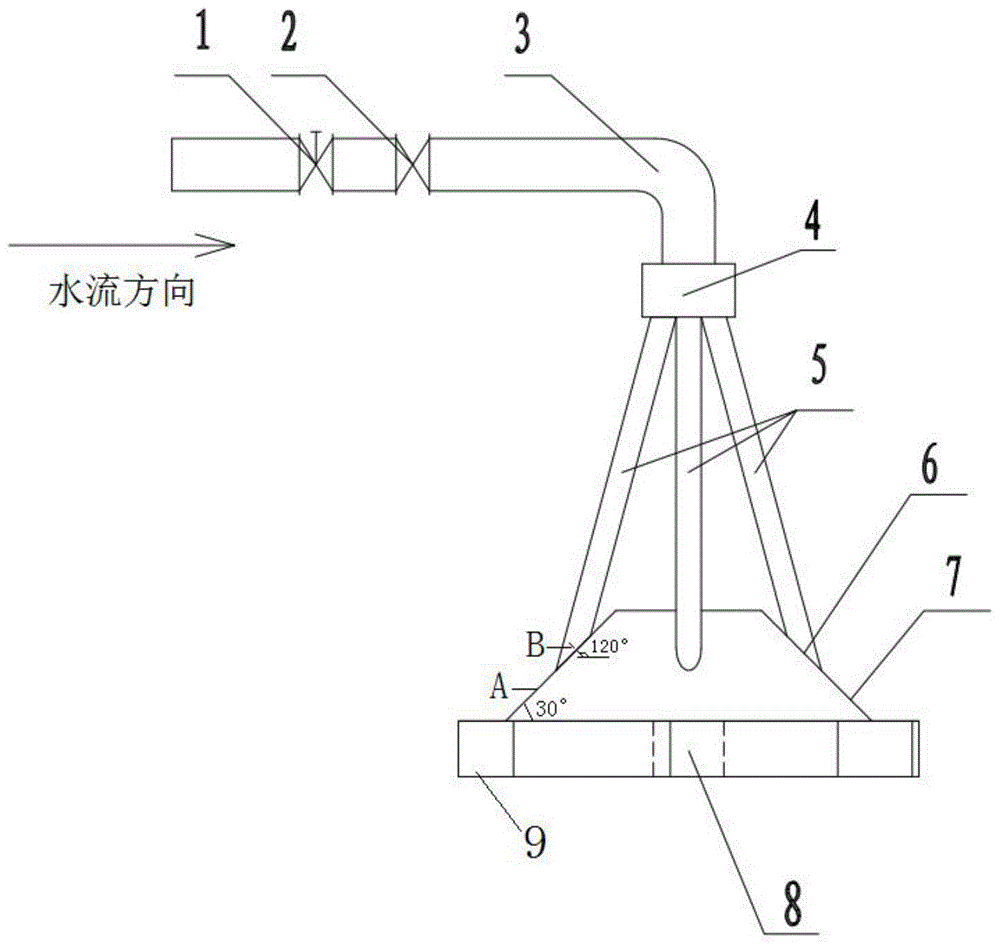 一种旋流式布水器的制作方法