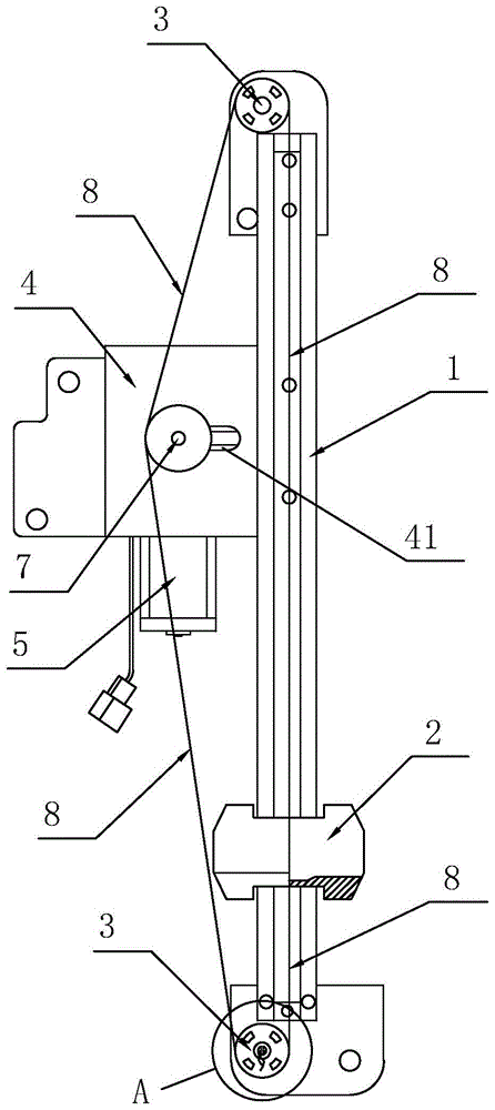 电动升降杆内部结构图图片