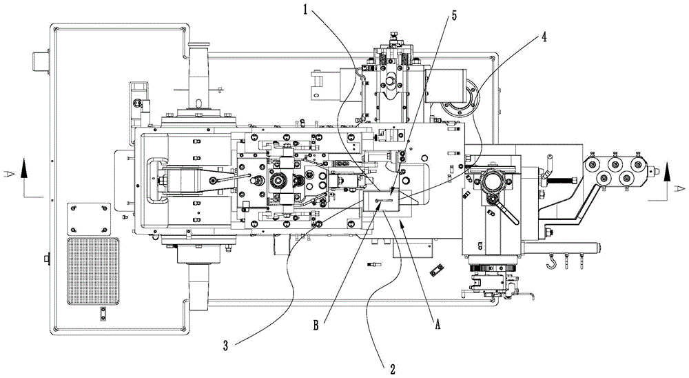 一種冷鐓機用的擋油機構的製作方法