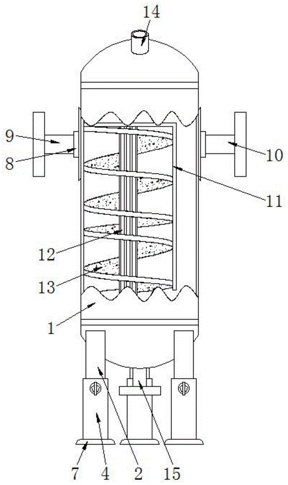 背景技术:汽水分离器为压力容器结构碳钢或不锈钢设备,汽水分离器必须