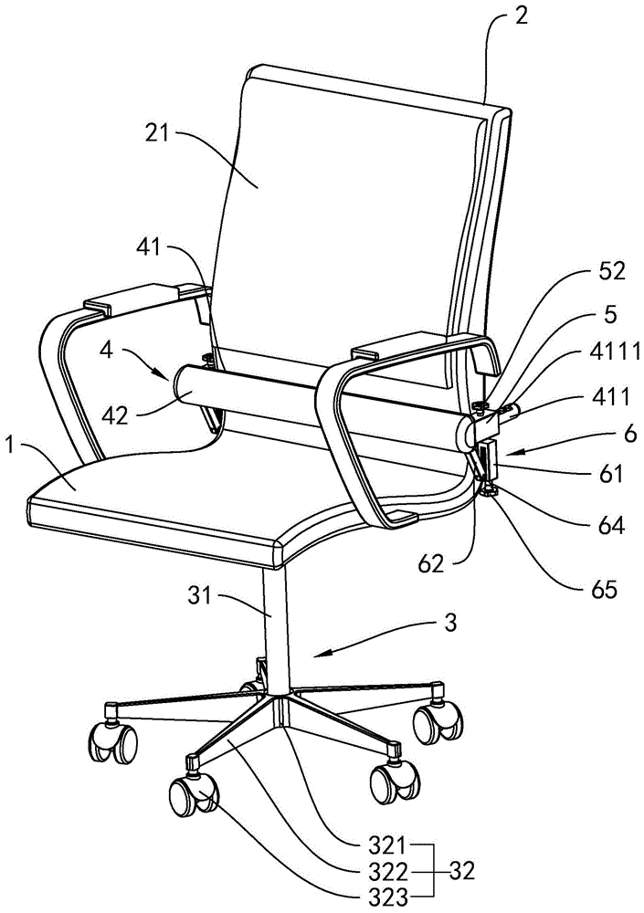 象头椅结构图图片
