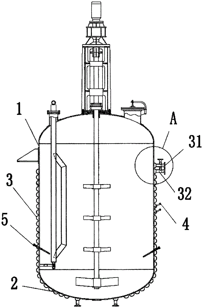 搅拌罐结构图图片