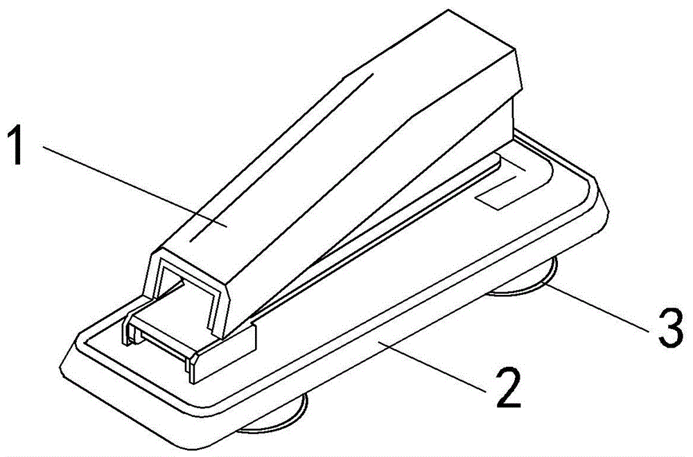 帶吸盤的訂書機的製作方法