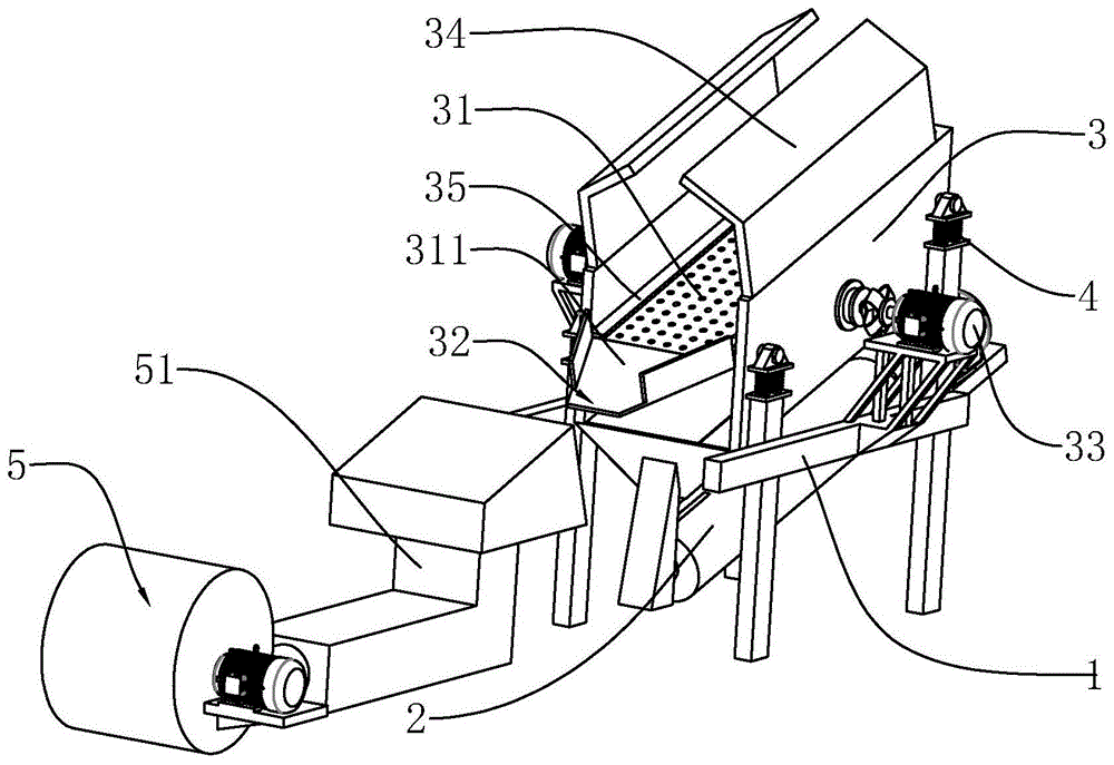 一种小型筛沙机的制作方法