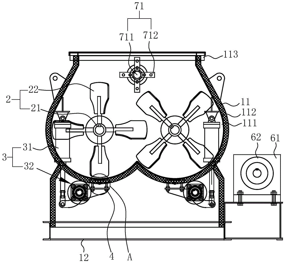 双卧轴搅拌机原理图图片