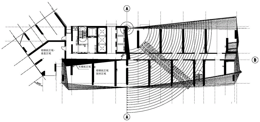 一种旋转曲面建筑施工测量放样技术的制作方法