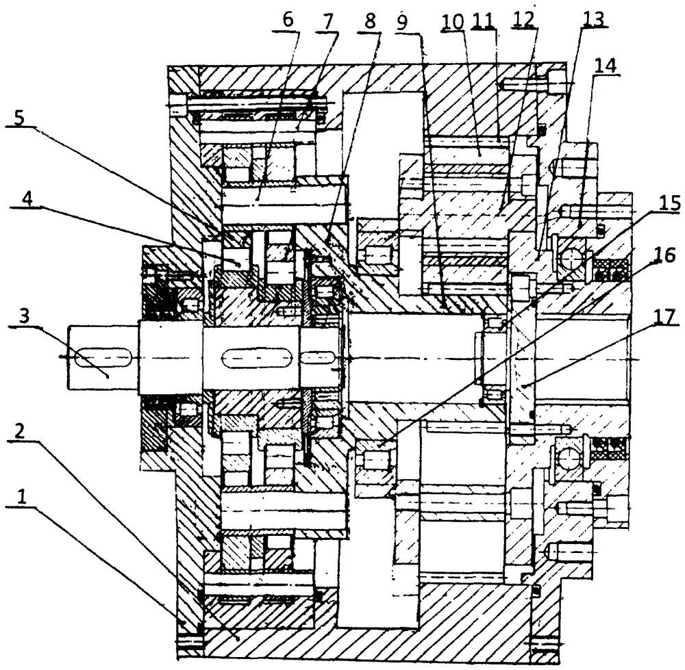 三星齿轮减速机原理图图片