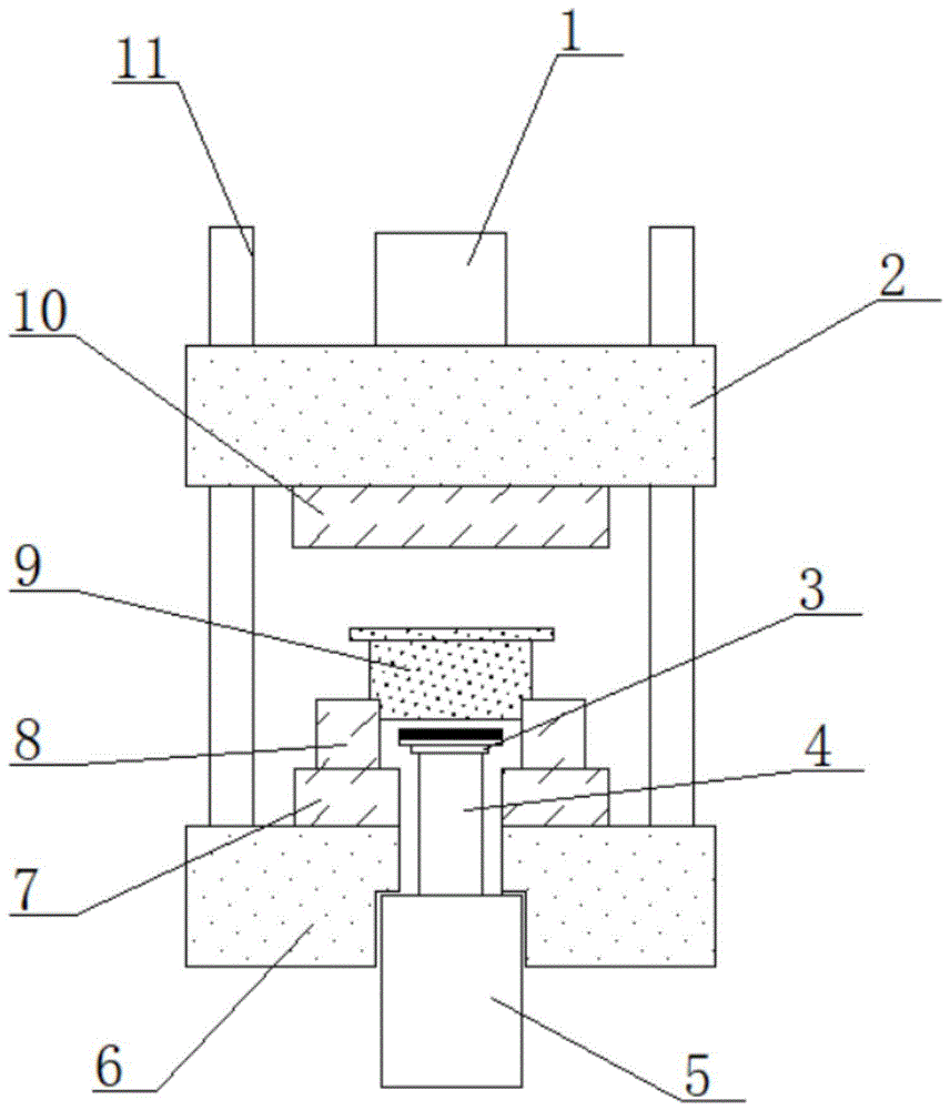 一种粉末冶金压制模具的制作方法