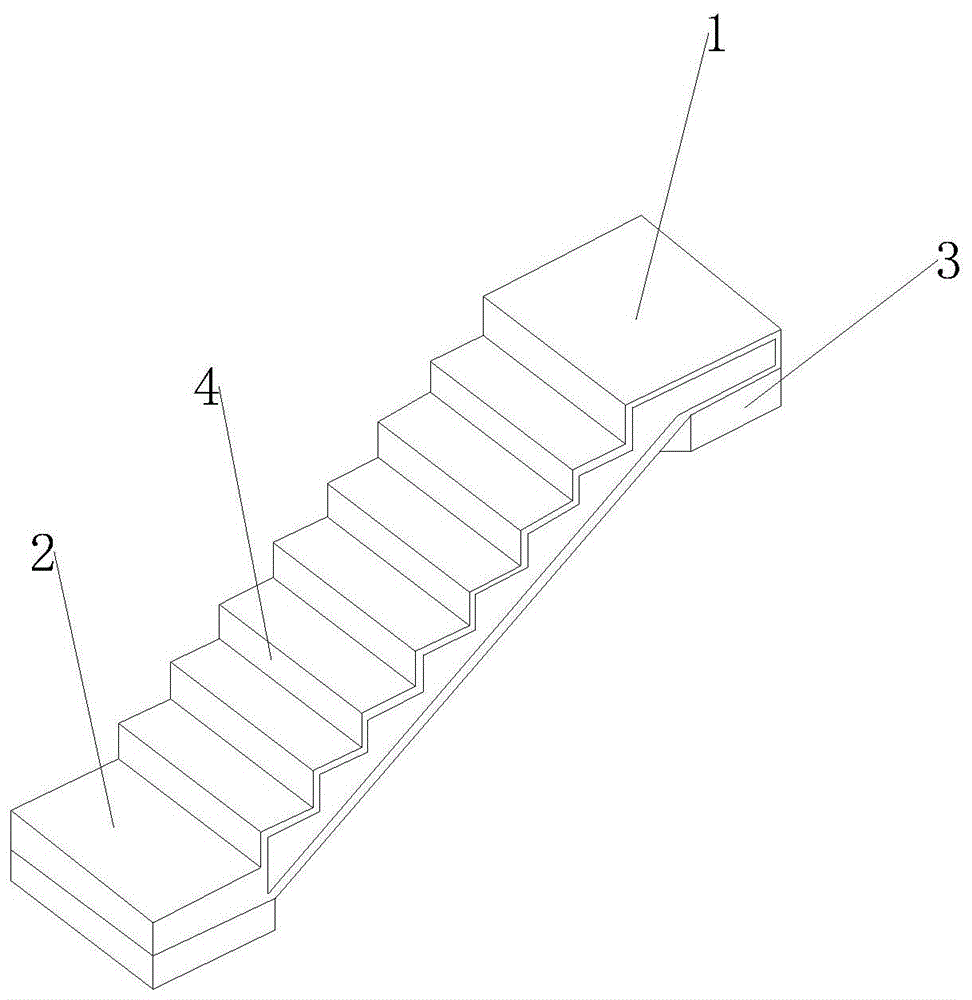 一種樓梯建築結構的製作方法