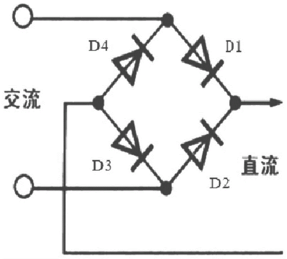 反向電壓40v或60v橋式整流電路的集成製作方法與流程