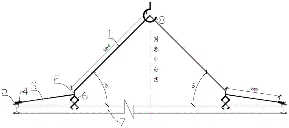 件,第二連接件,第一卡板,第二卡板和吊裝板,第一連接件與第一卡板鉸接