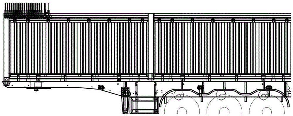 一种带固定底架和边梁的活动底迨集装箱结构的制作方法