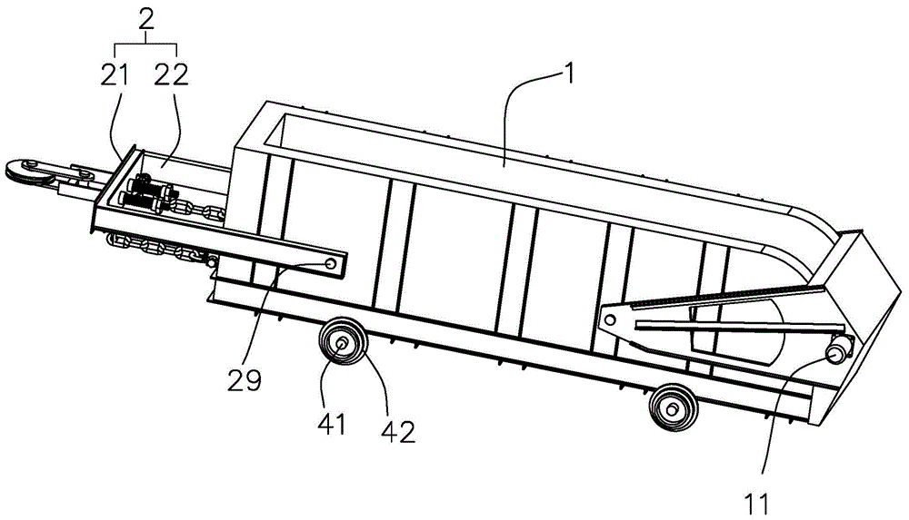 斜井後卸式箕斗的製作方法