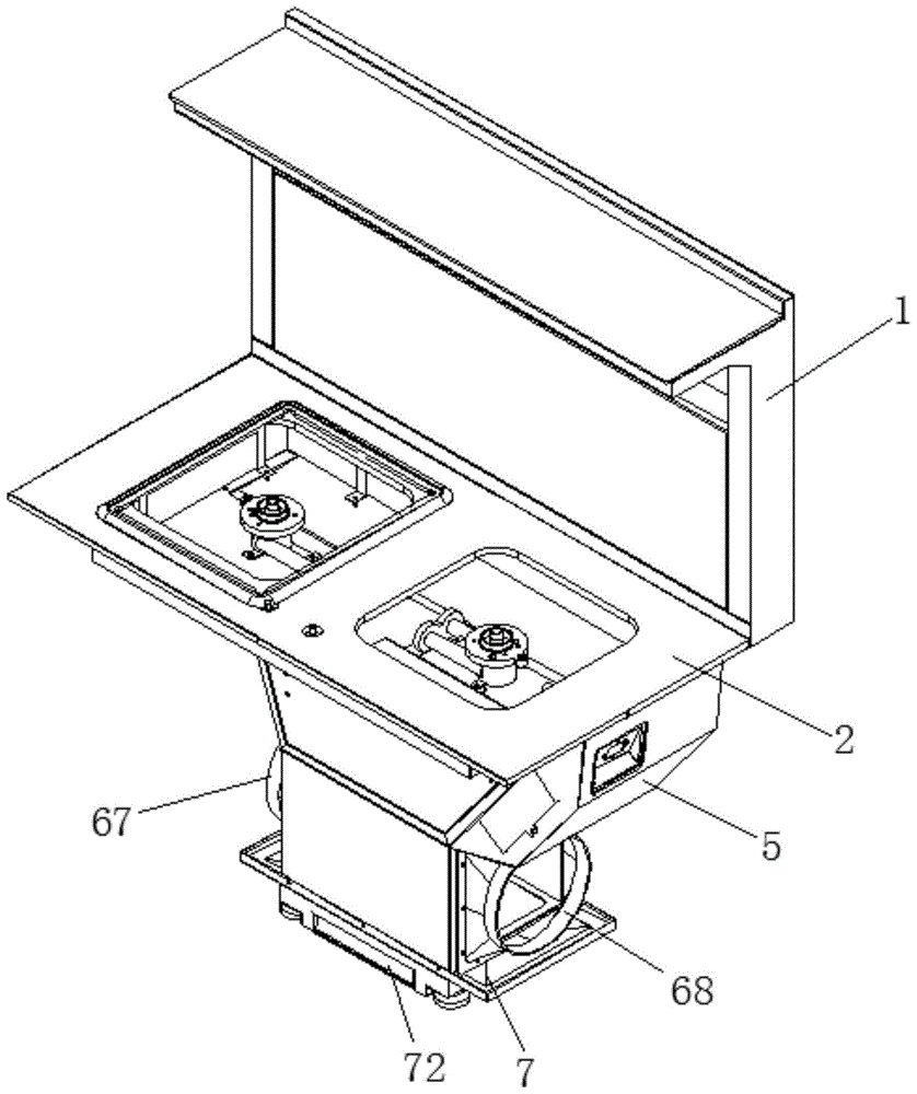 灶台内部结构原理图图片