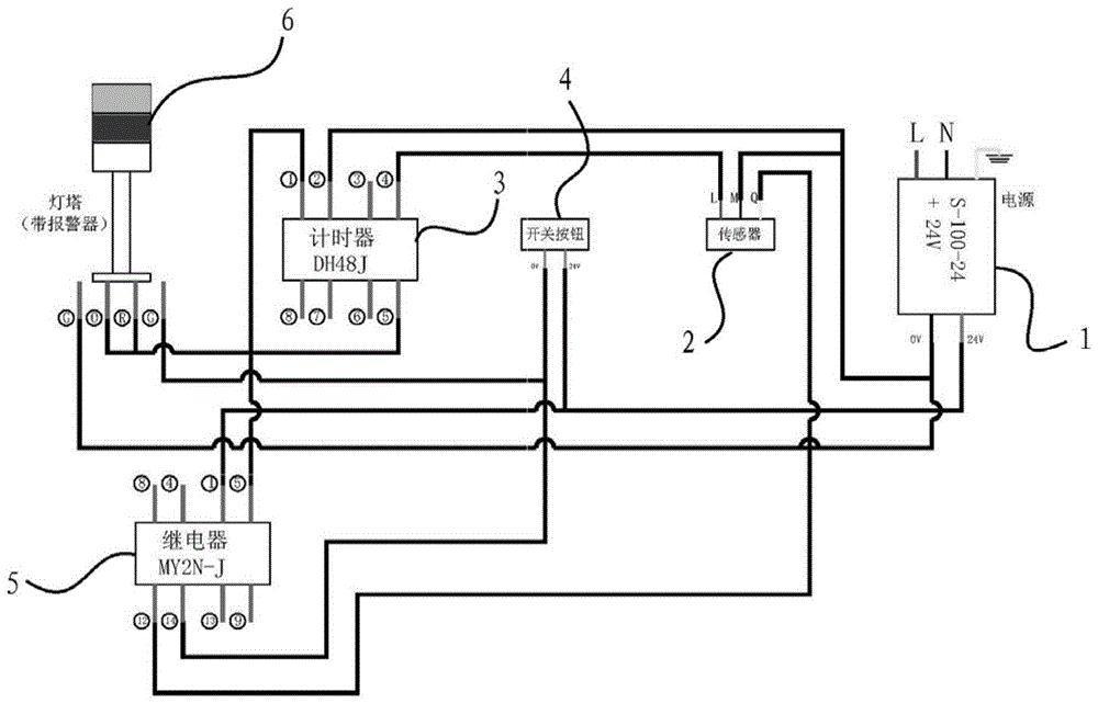 自动平板硫化机电路图图片