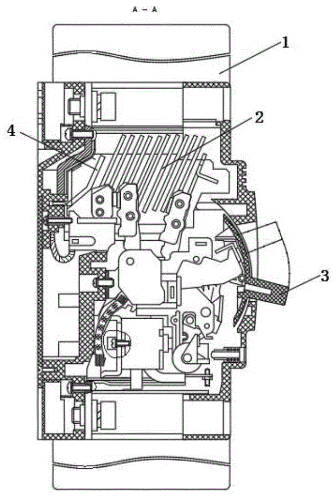 塑壳断路器内部结构图片