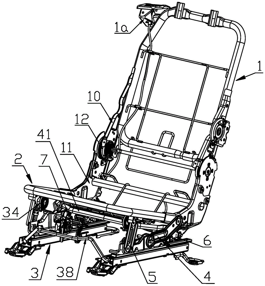 客车座椅扶手结构原理图片