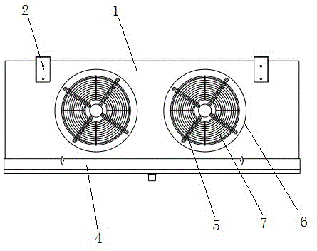 冷库冷风机结构图片