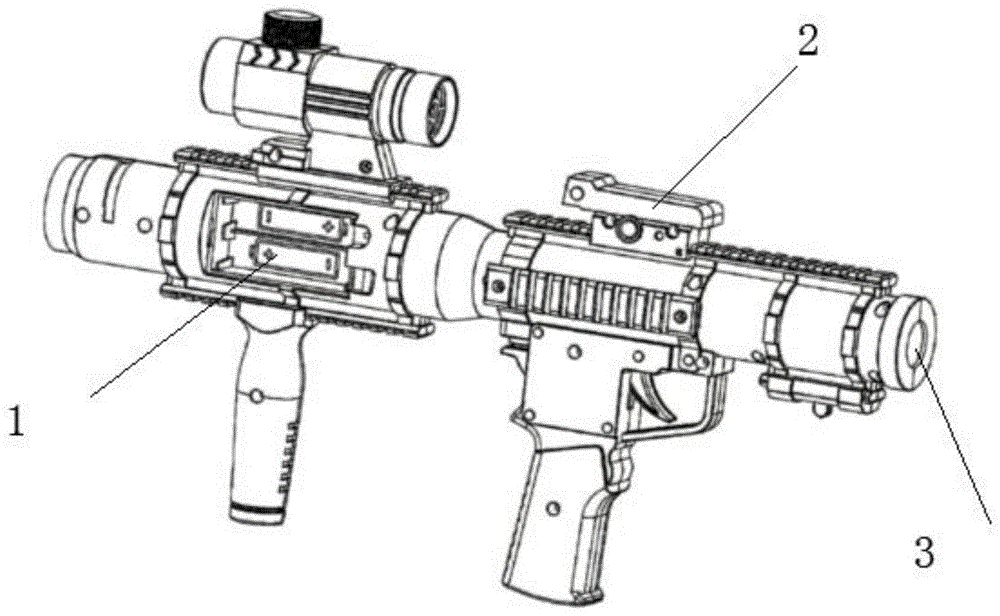 鞭炮枪的结构图图片