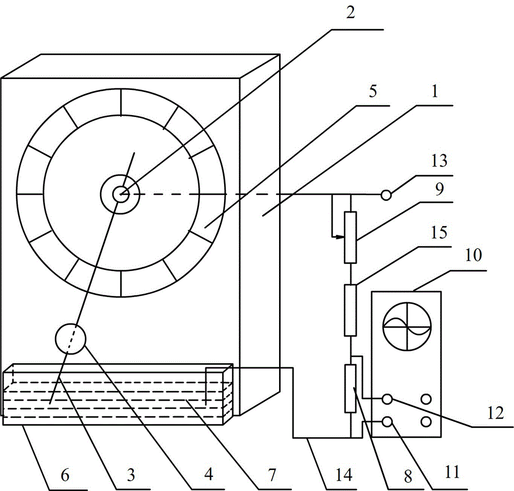 本發明涉及一種物理實驗教學儀器,具體涉及一種基於鐘擺的正弦波演示