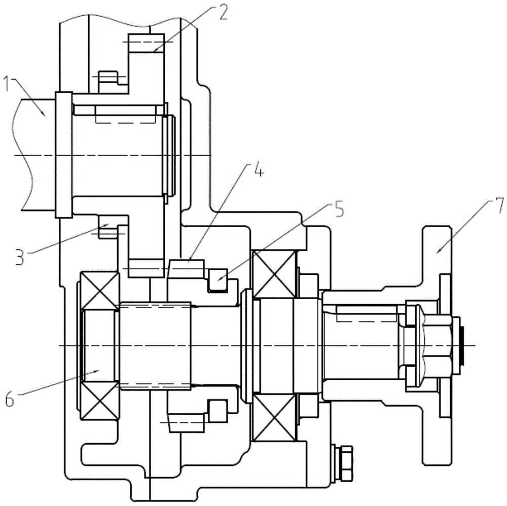 汽车取力器工作原理图图片