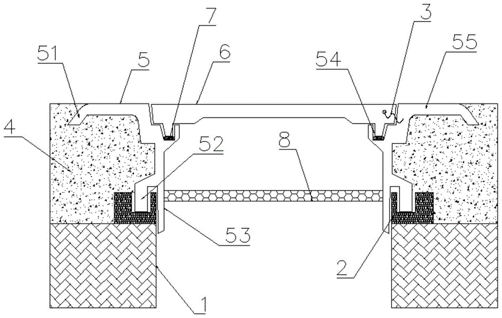 五防井盖结构图图片
