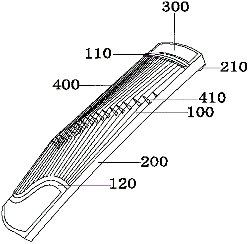 古筝结构图解图片