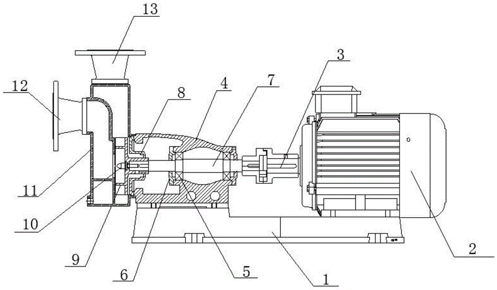 离心泵简单结构图图片