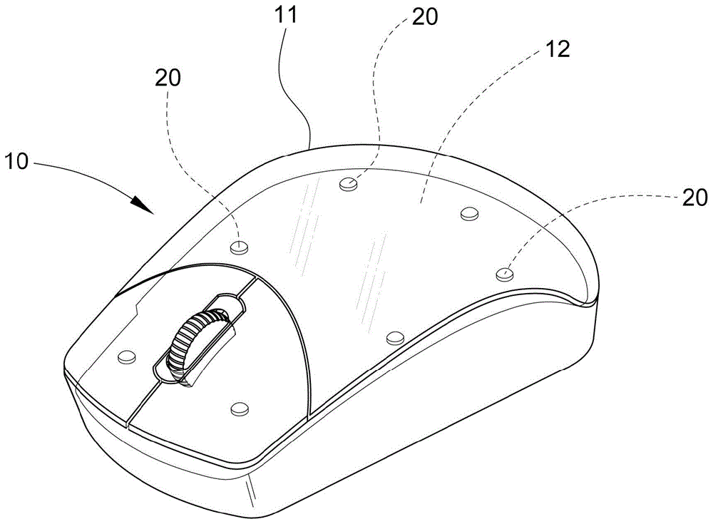 紫外線透光殺菌的鼠標的製作方法